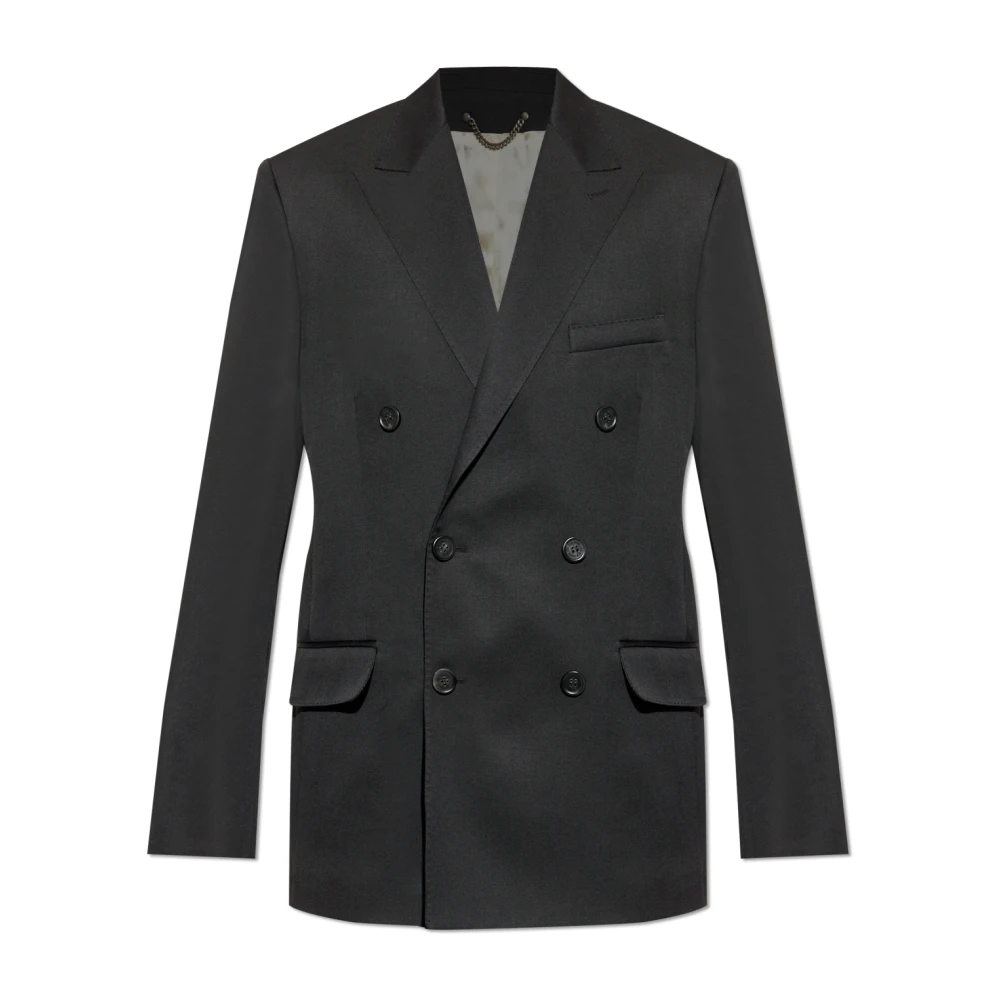 Golden Goose Hombre Negro Chaquetas, Talla: L