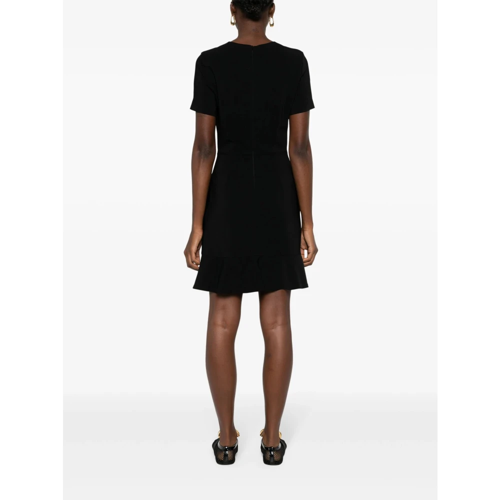Stella Mccartney Zwarte Iconische Midi Jurk Black Dames