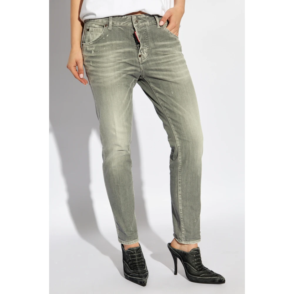 Dsquared2 Cool Girl Jeans Gray Dames