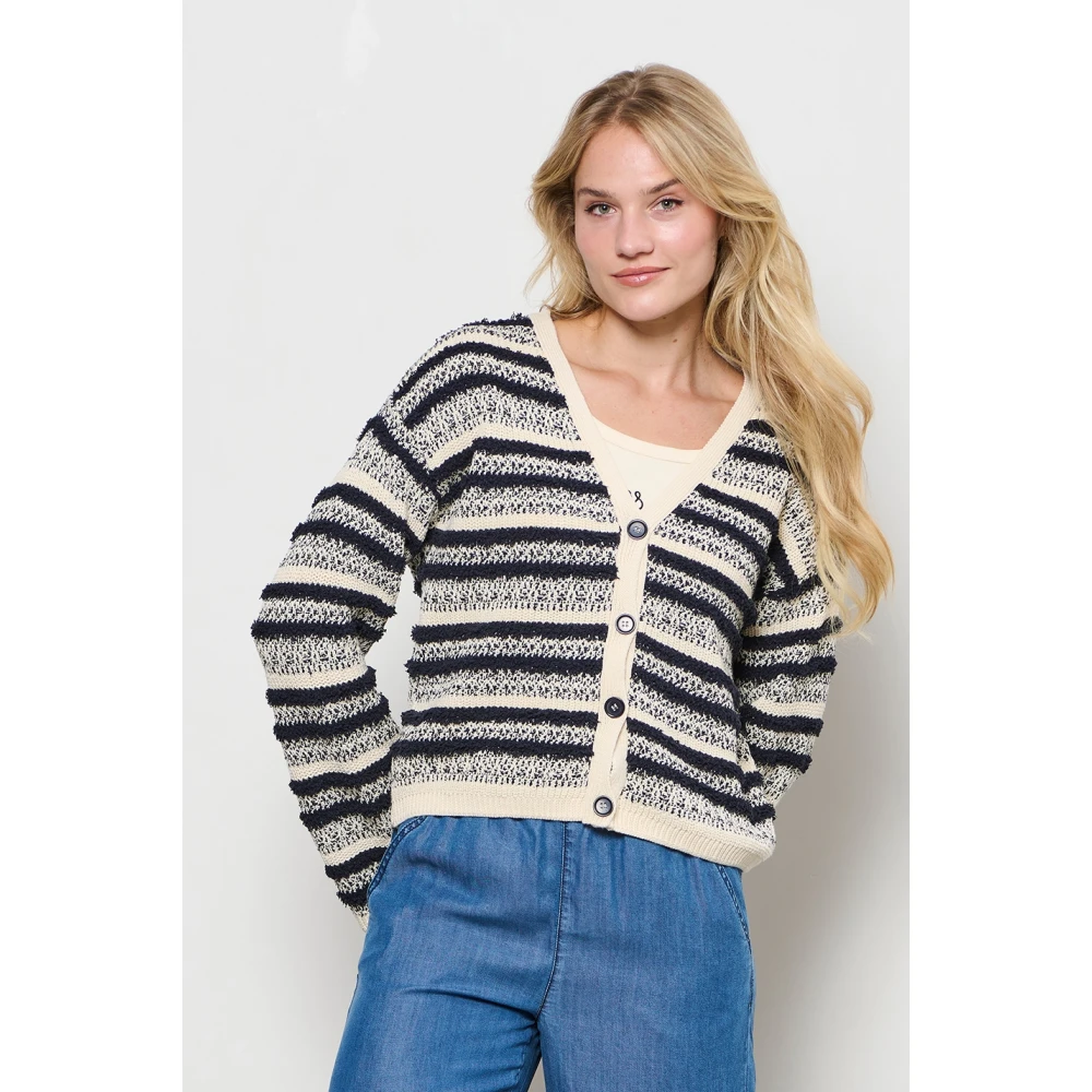 &Co Woman Wijde Broek Zomerse Stijl Blue Dames
