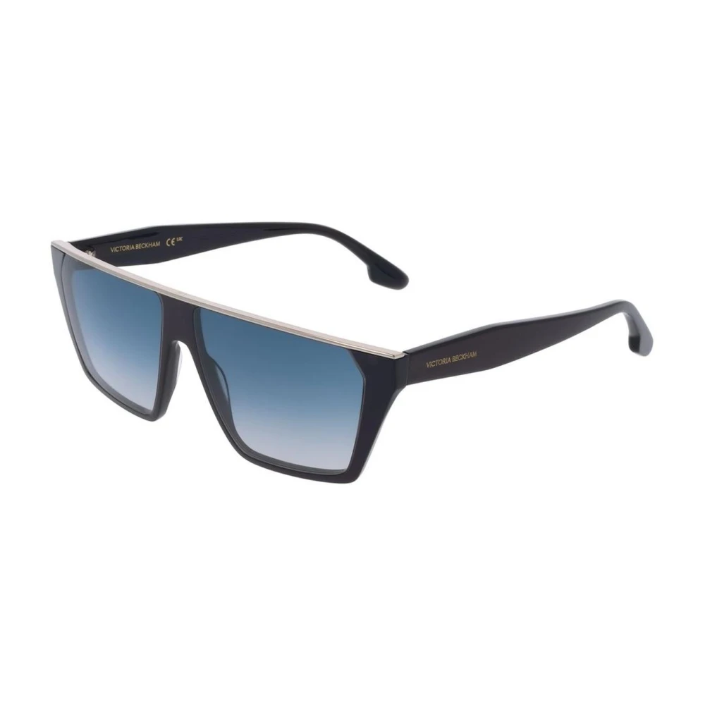 Victoria Beckham Women's Blue Sunglasses, One Size, Acetate Frame Square Sunglasses