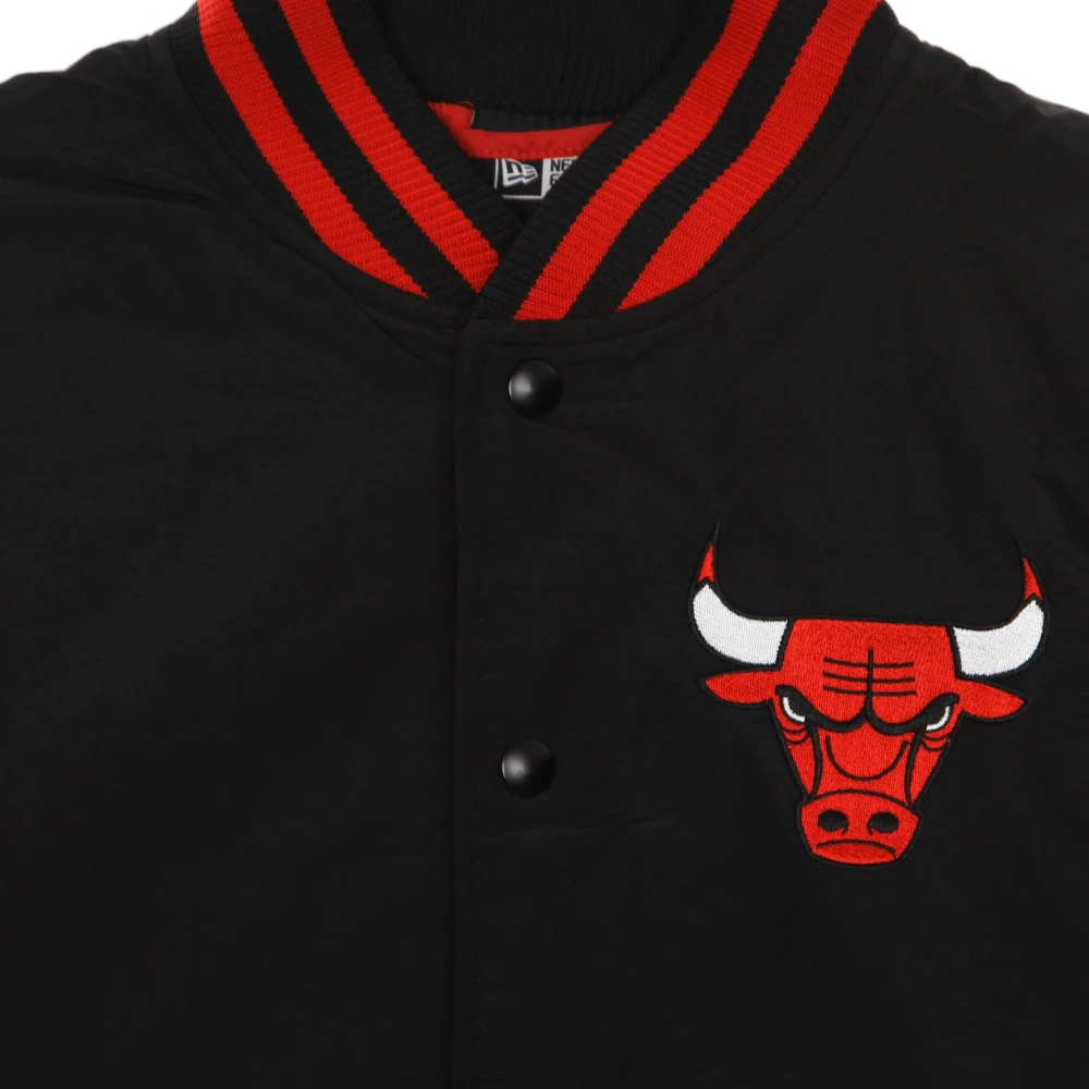 new era Chicago Bulls Bomberjack Zwart Black Heren