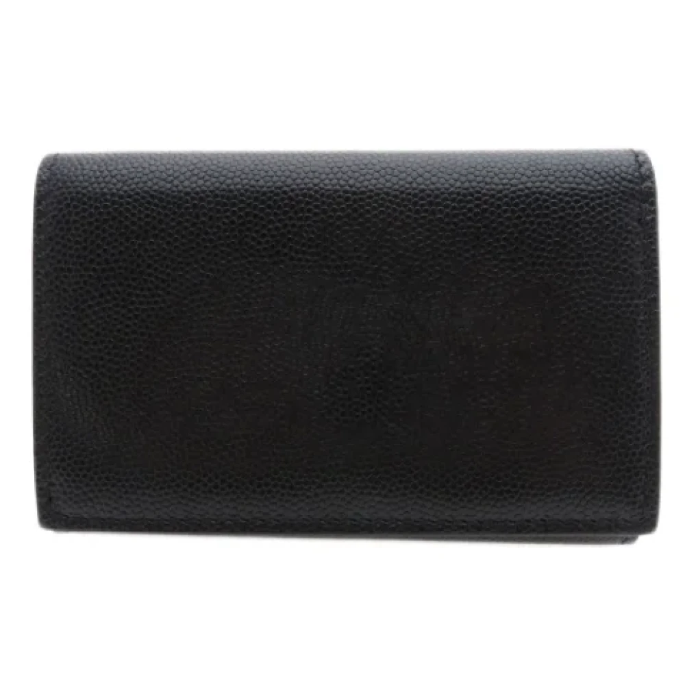 Burberry Vintage Pre-owned Leather wallets Black Dames