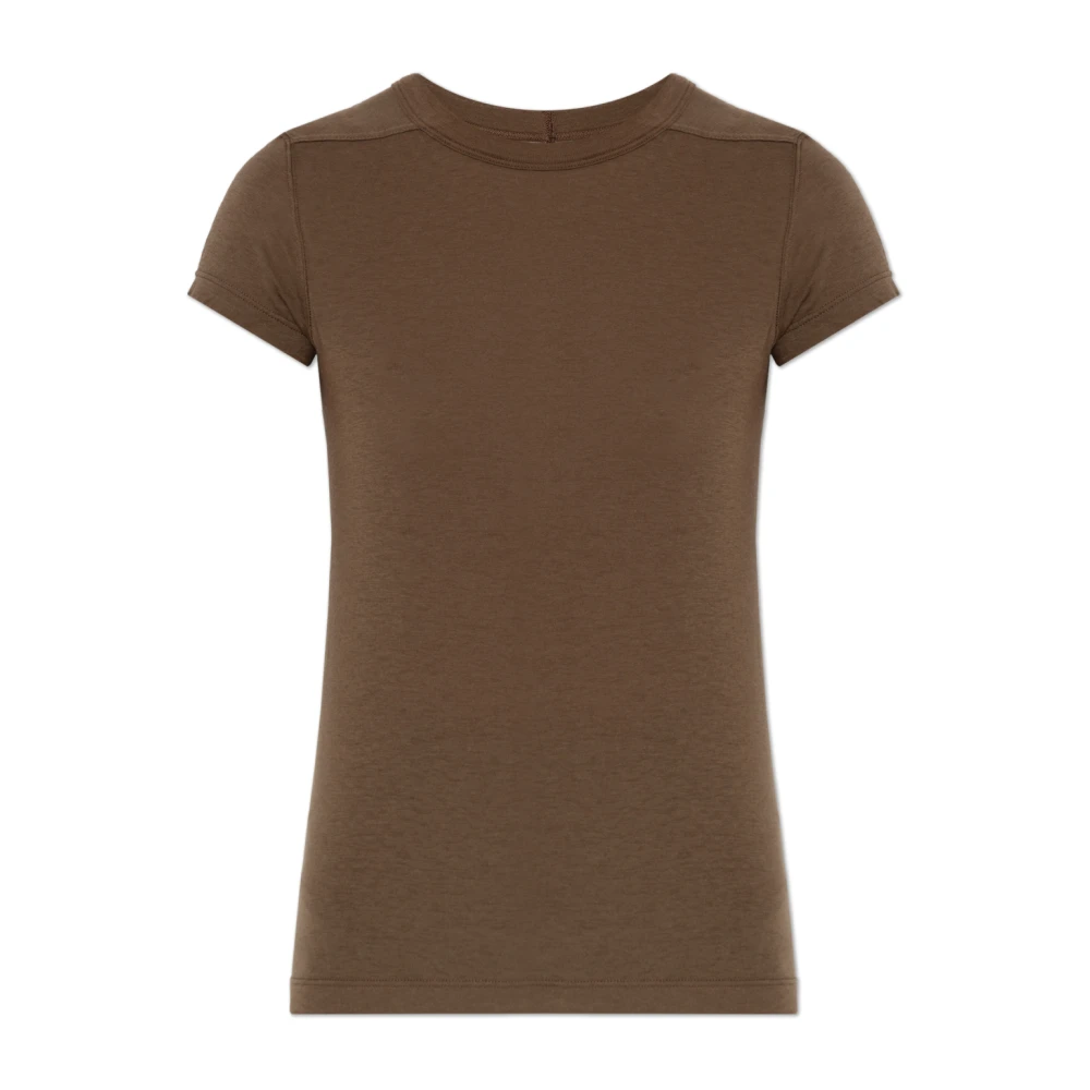 Rick Owens Level T-Shirt Brown Dames
