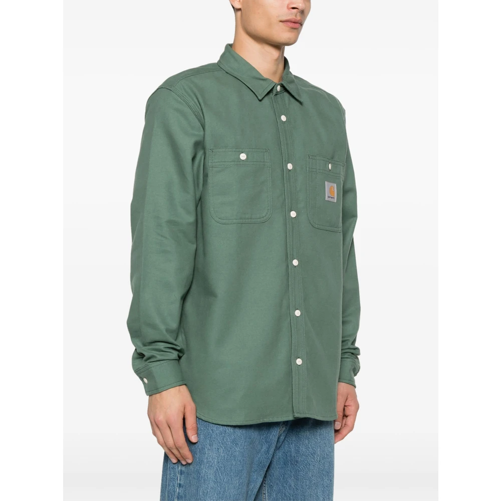 Carhartt WIP Stijlvol Shirt voor Dagelijks Gebruik Green Heren