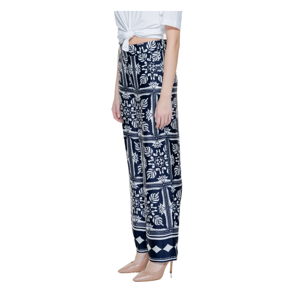 Street One Wijde Palazzo Broek Multicolor Dames