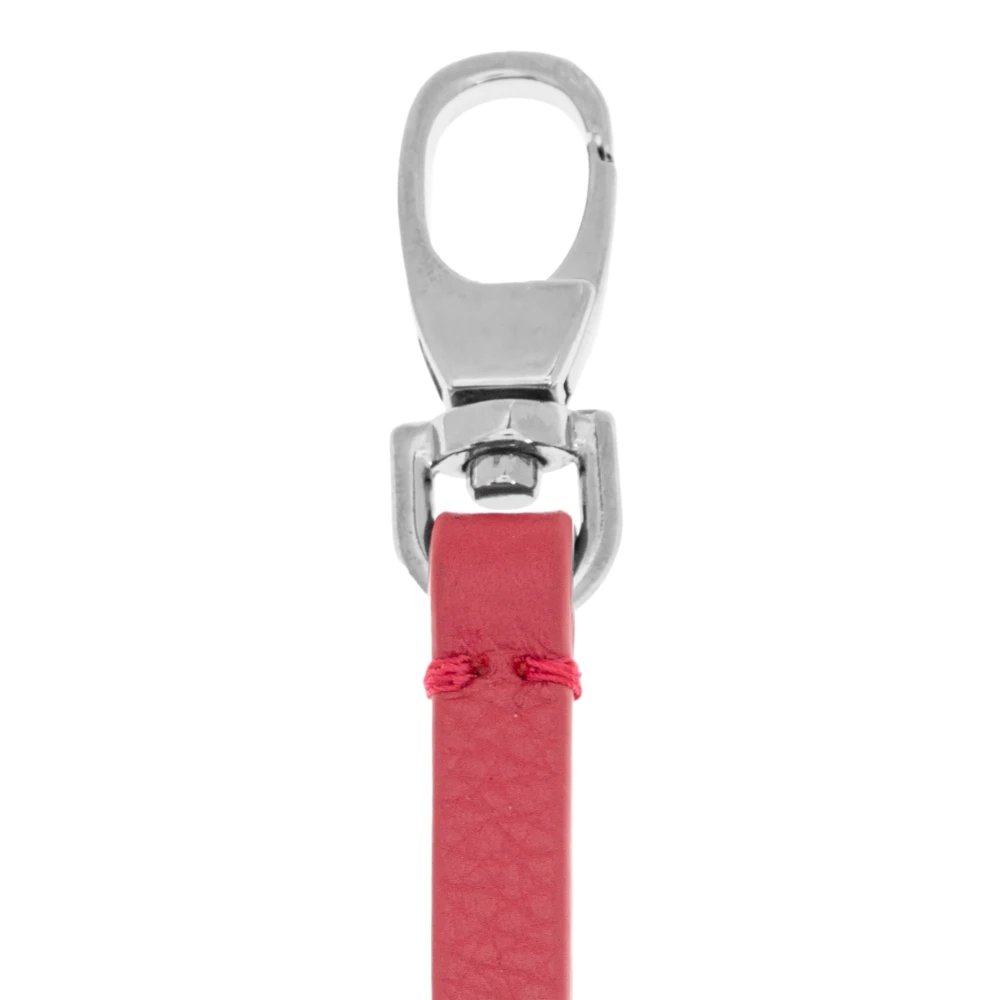 Zadig & Voltaire Leren sleutelhanger Pink Dames