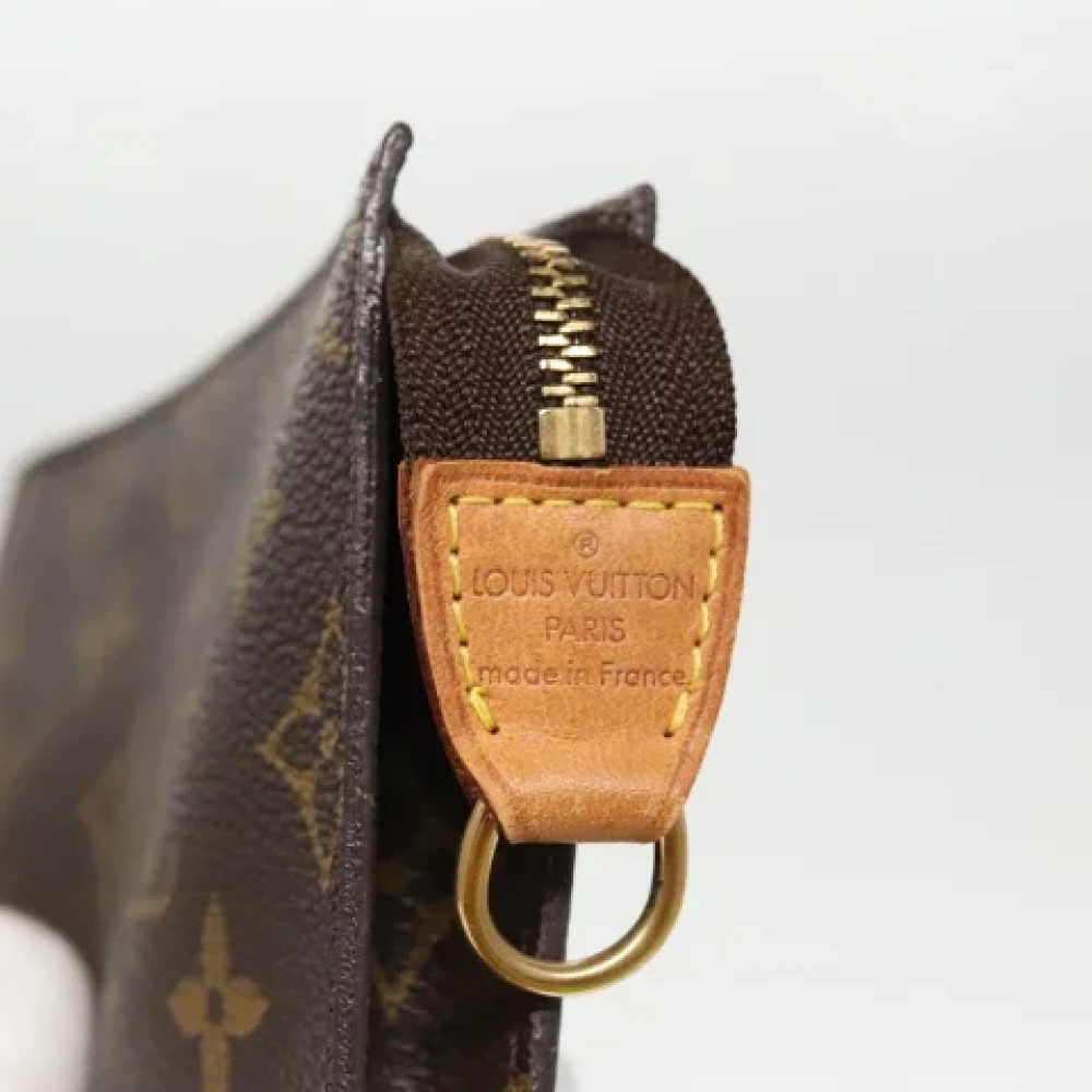 Louis Vuitton Vintage Pre-owned Canvas pouches Brown Dames