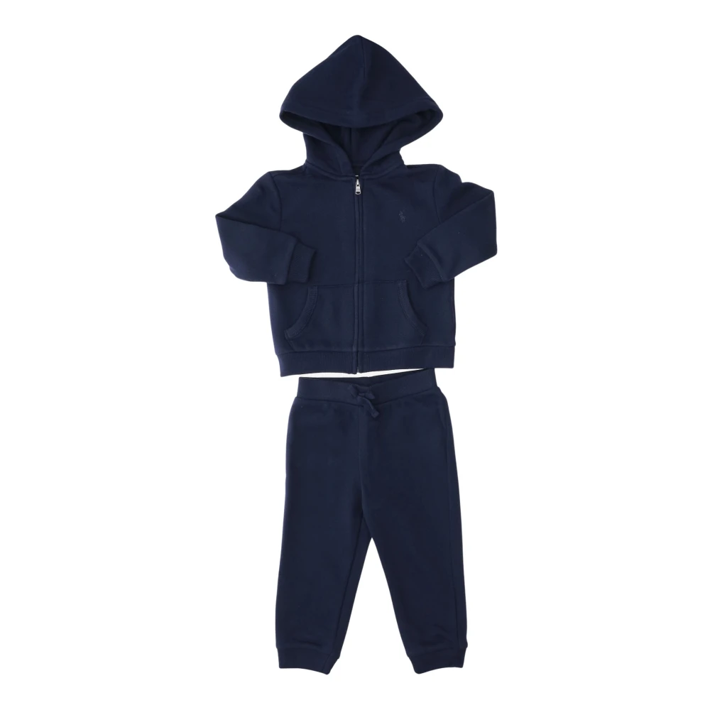 Polo Ralph Lauren Jumpsuit Set med Logotyp Broderi Marin Blue, Pojke