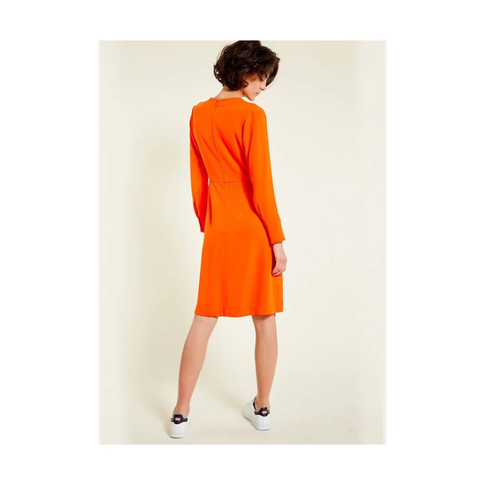 Ines De La Fressange Paris Blida oranje jurk Orange Dames