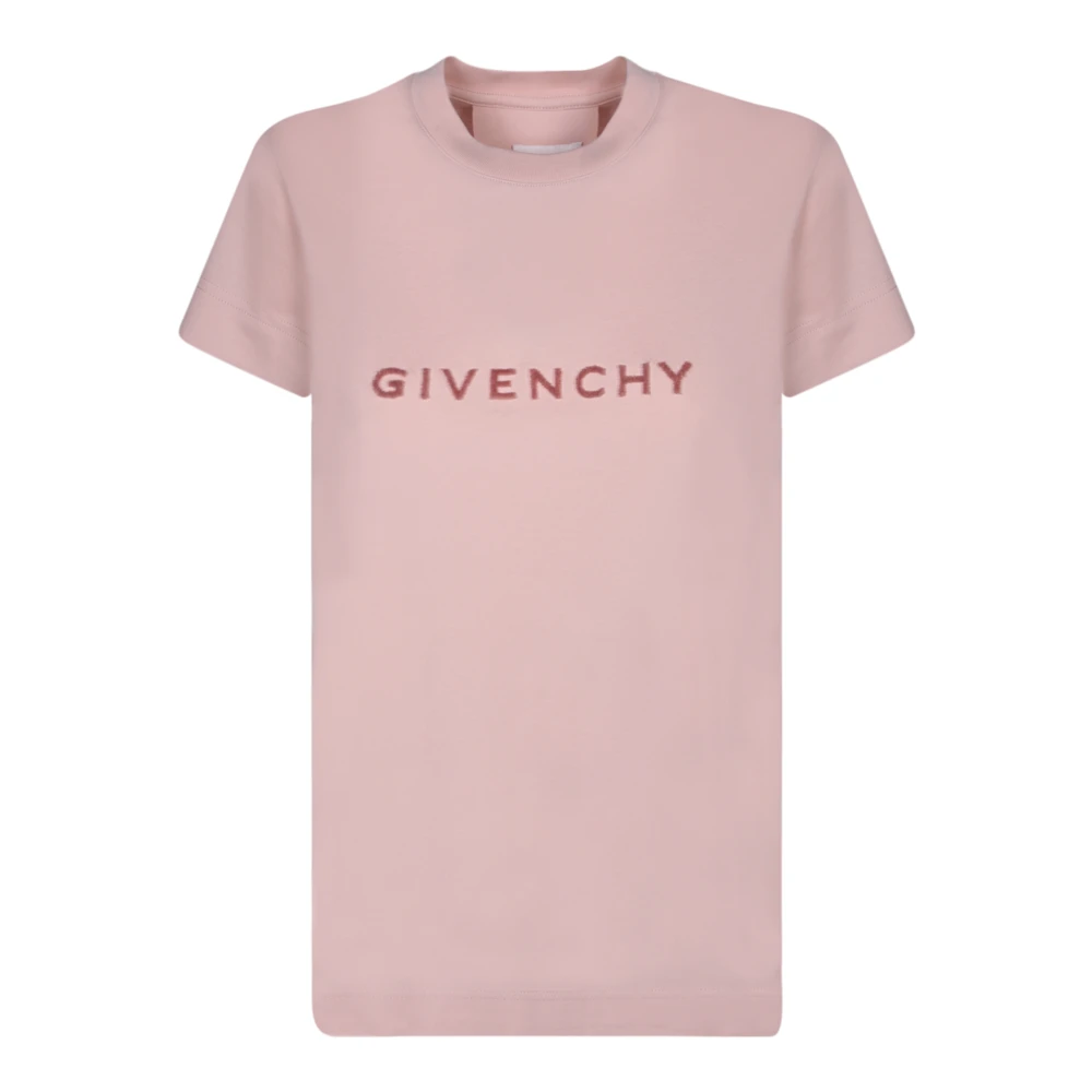 Givenchy Logo T-Shirt Pink Dames