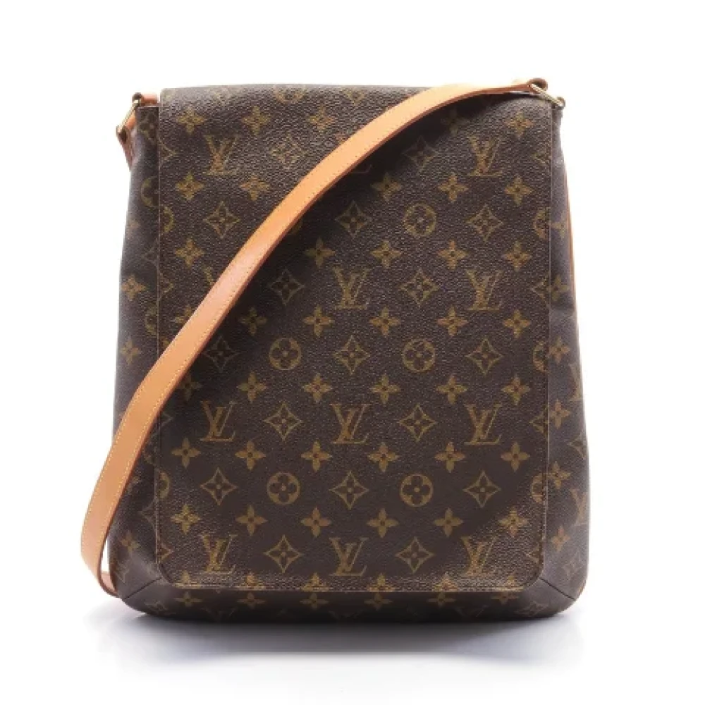Louis Vuitton Vintage Pre-owned Canvas crossbody-bags Brown Dames