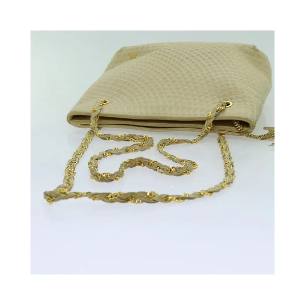 Bally Pre-owned Leather shoulder-bags Beige Dames