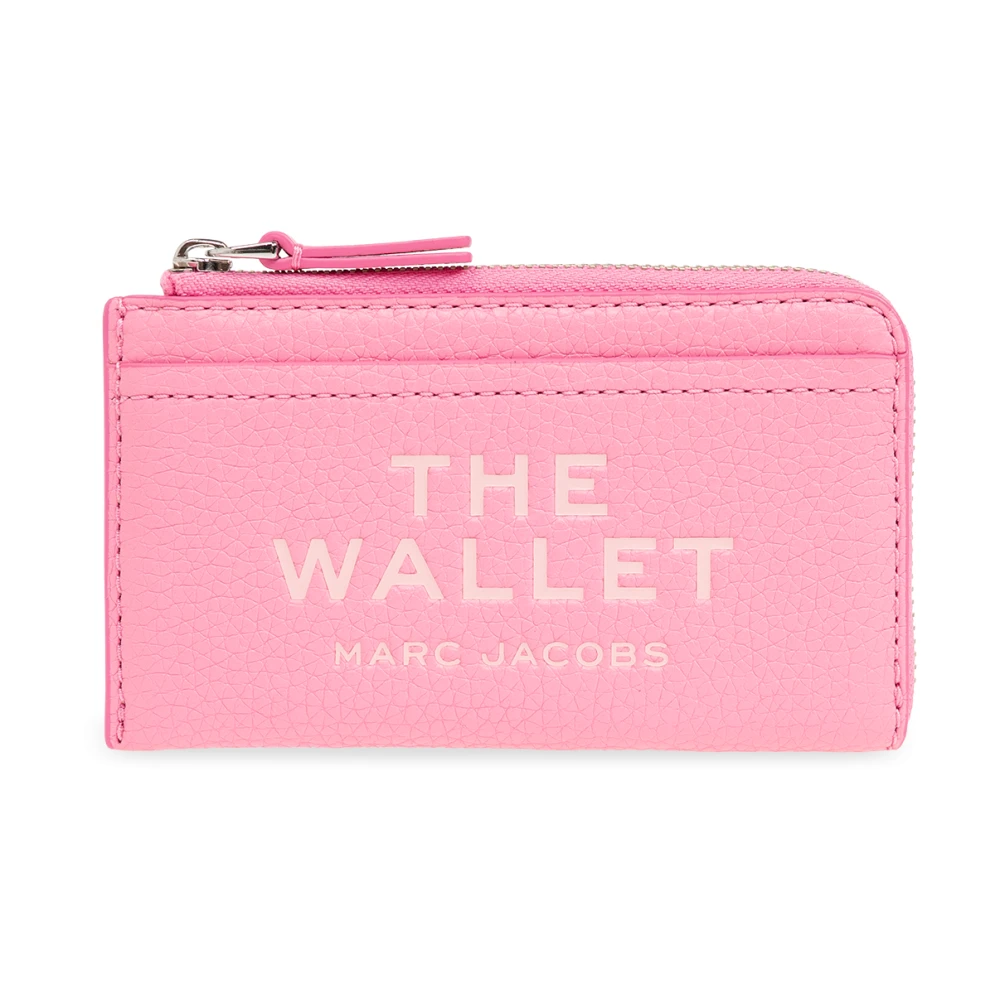 Marc Jacobs Leren portemonnee Pink Dames