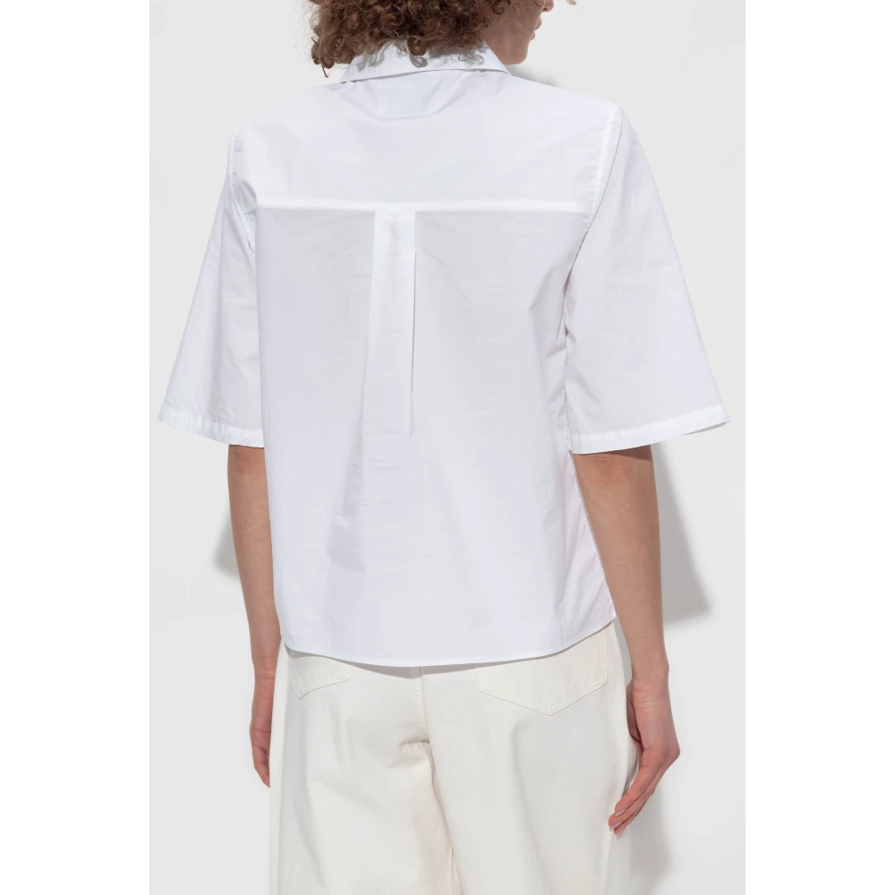 Officine Générale Overhemd met zak White Dames