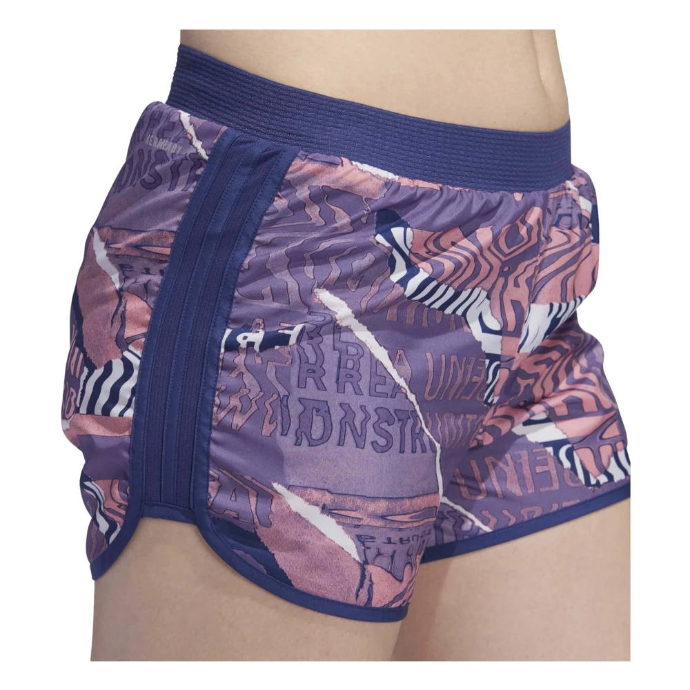 Adidas Marathon 20 City Clash Shorts Purple Dames