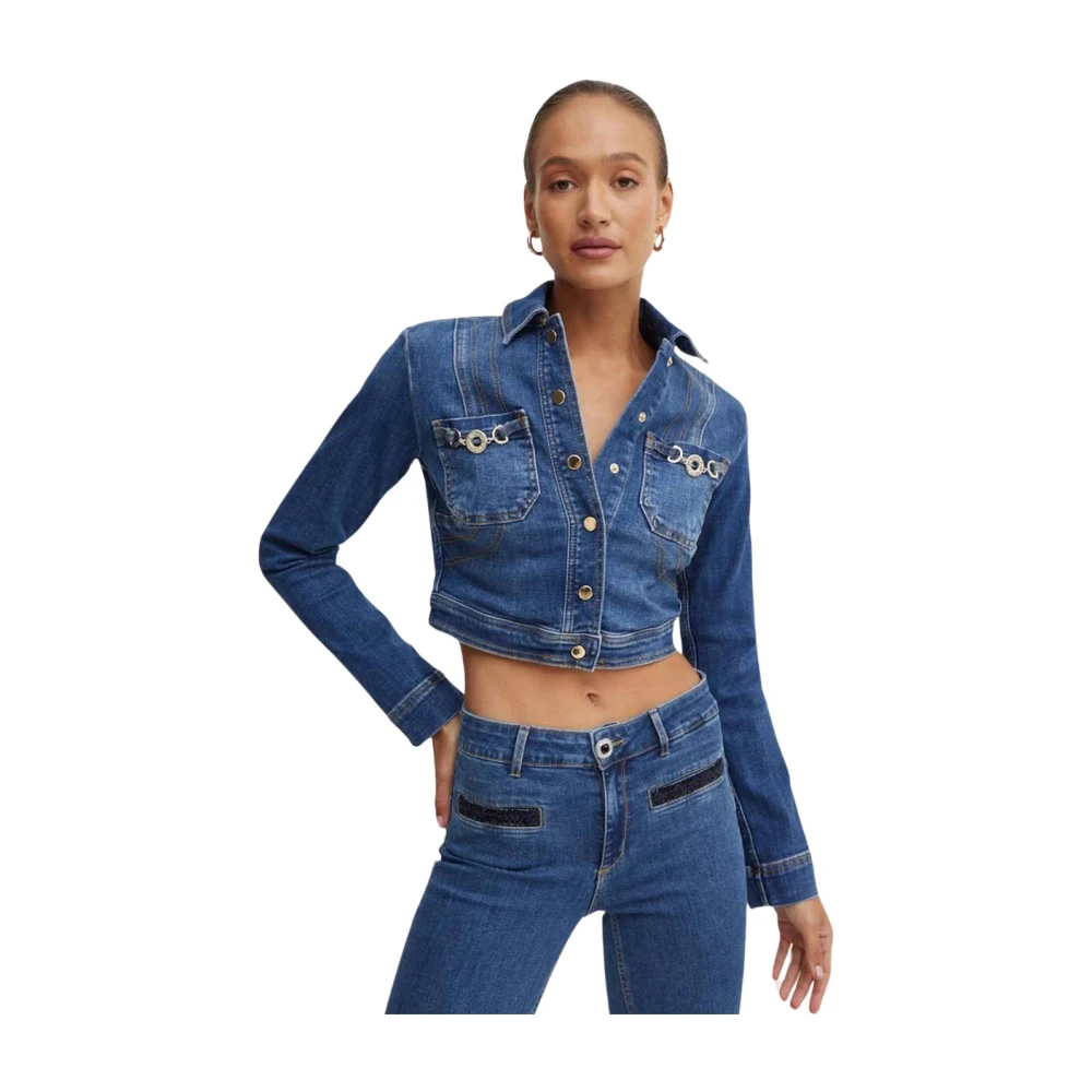 Liu Jo Klassieke Jas Blue Dames
