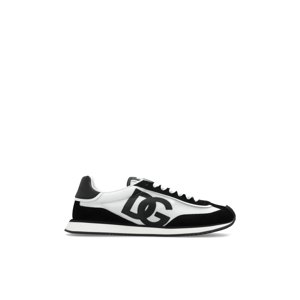 Dolce & Gabbana Men's Black Dg Cushion Trainers - Sneakers - 8 Uk - Shoes