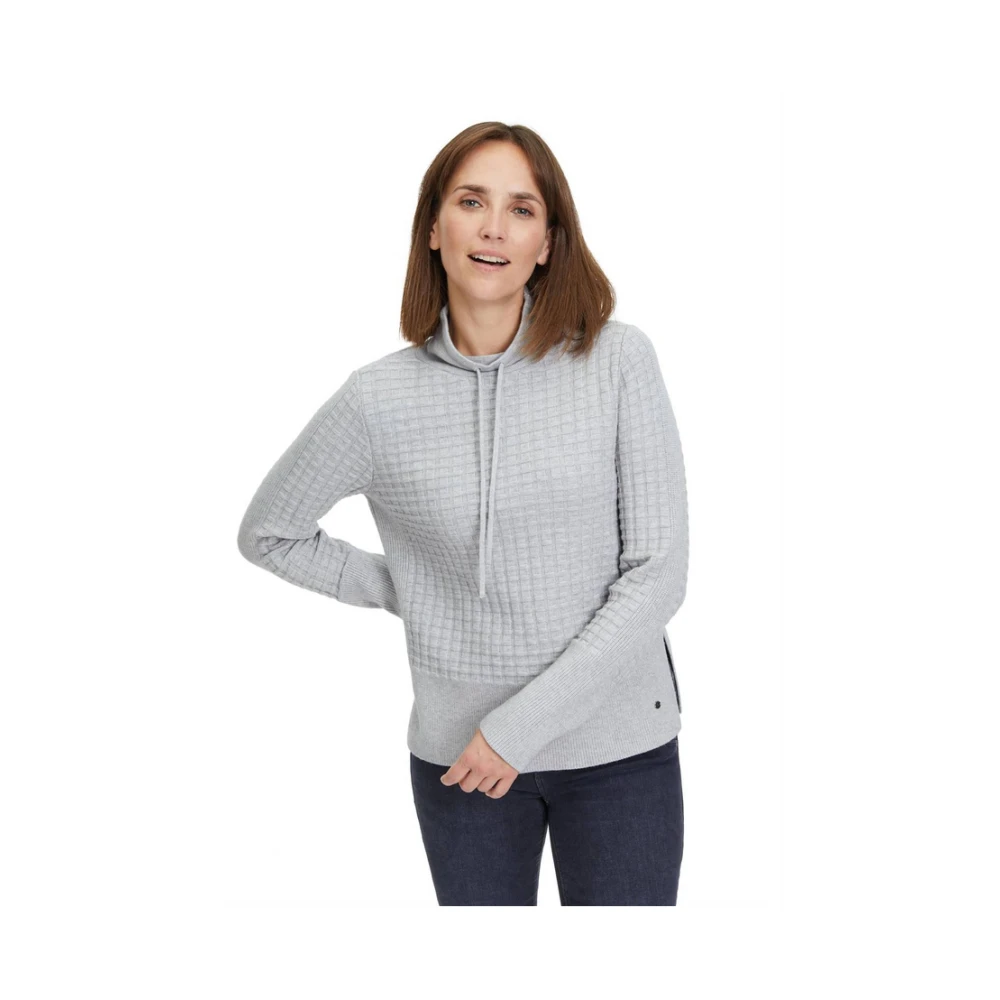 Betty & Co Stijlvolle Pullover Sweater Gray Dames