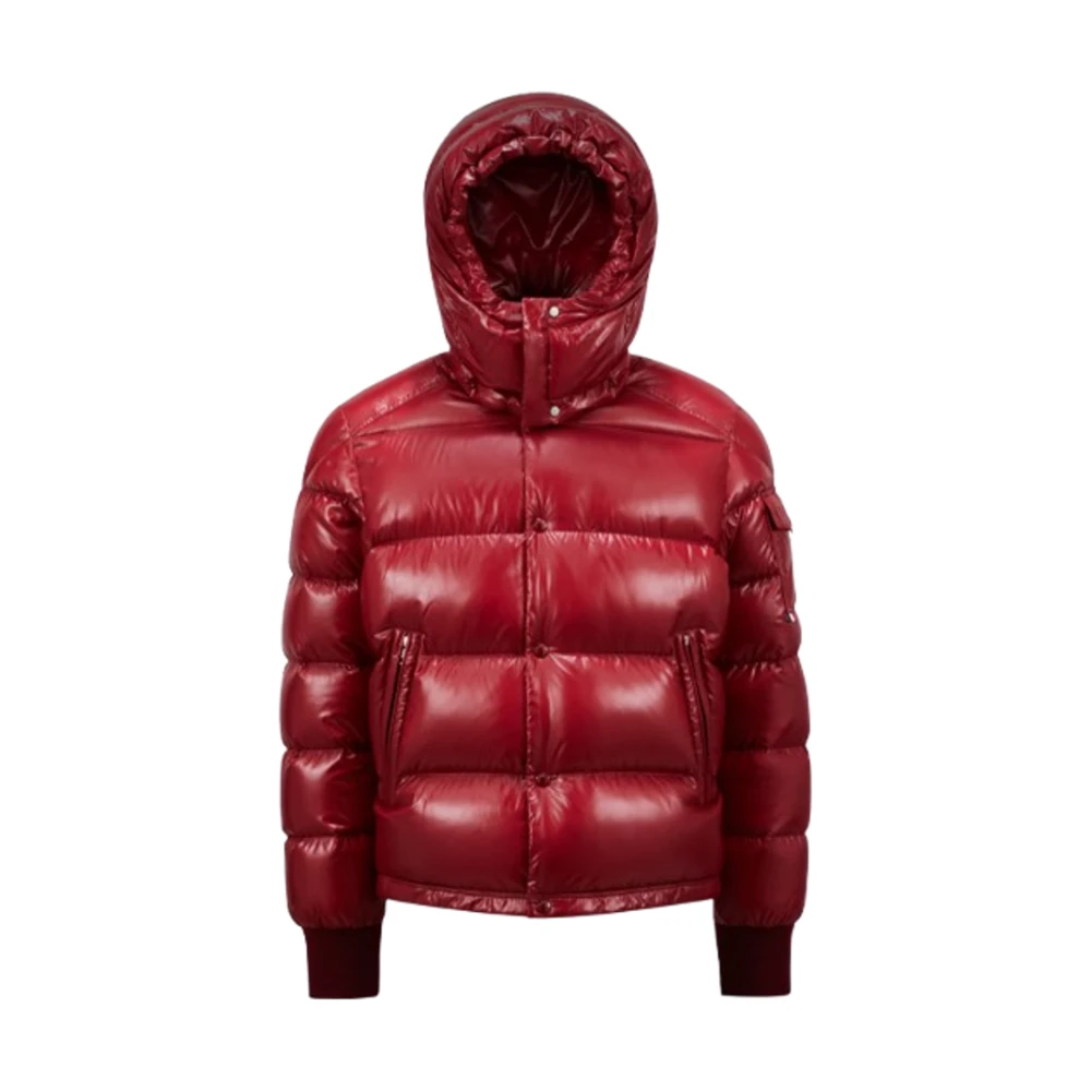 Moncler Warme Winterjas voor Mannen Red Heren