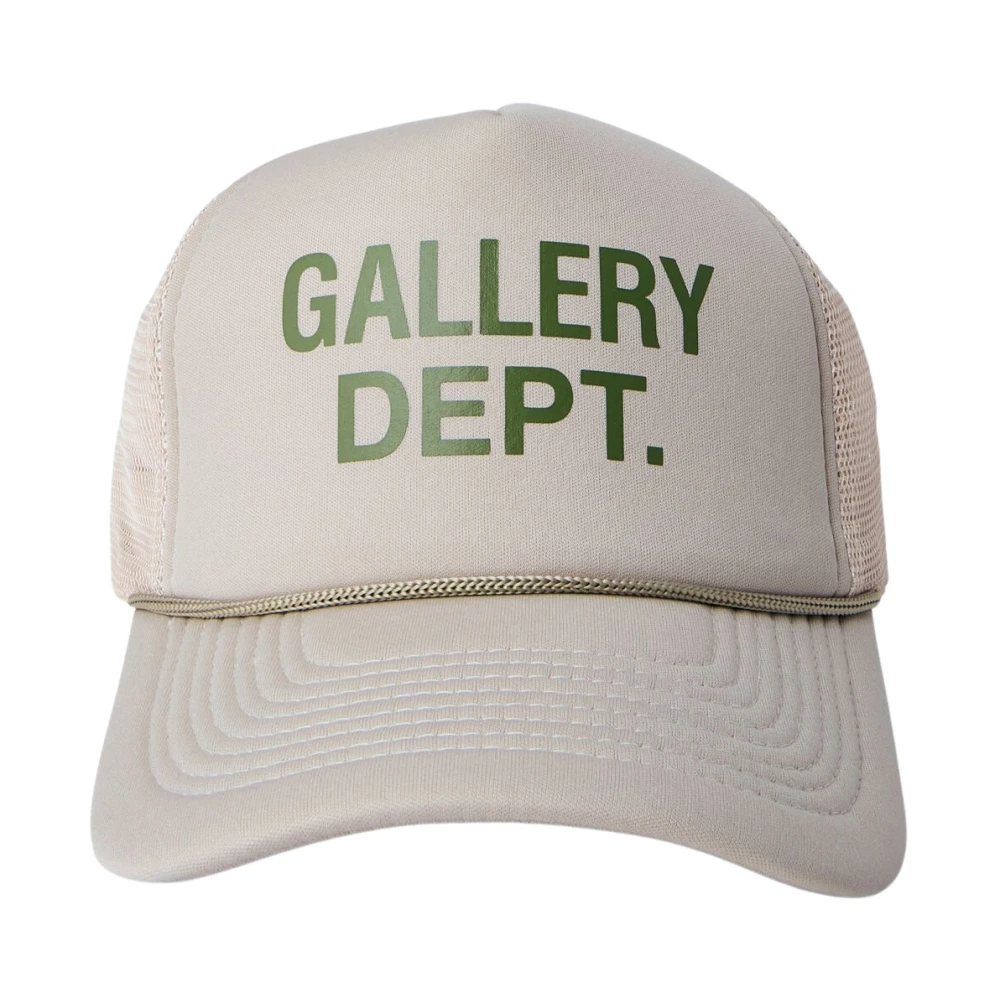 Gallery Dept. Beige Hats & Caps, Male, One Size, Mesh-Back Logo Cap