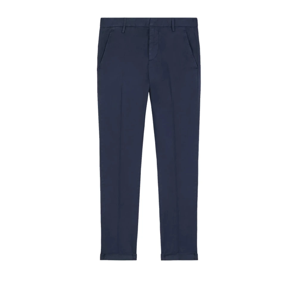 Dondup Katoenen broek trendy veelzijdig model Blue Heren