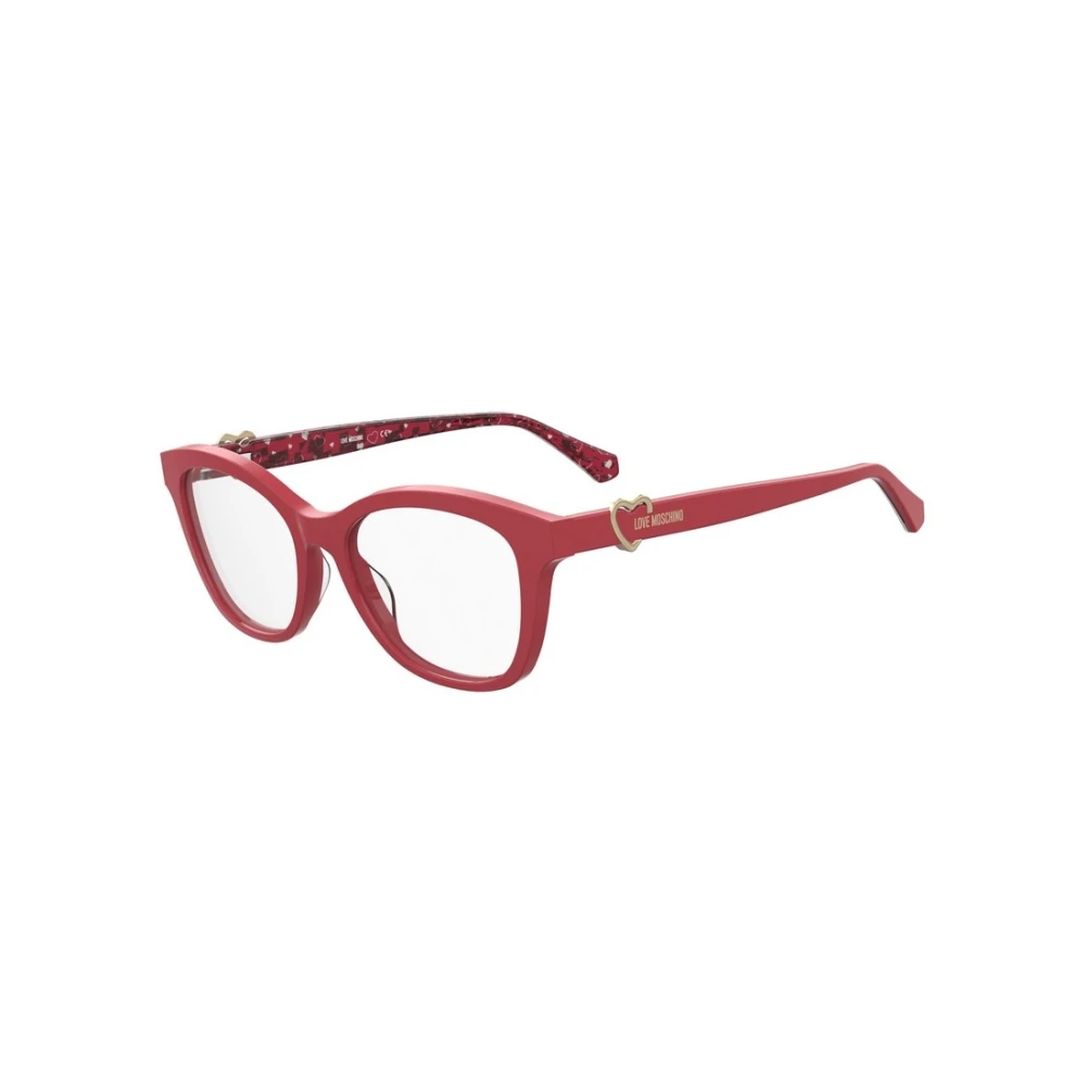 Love Moschino Glasses Red Unisex