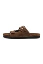 bruine-slides-met-gespen