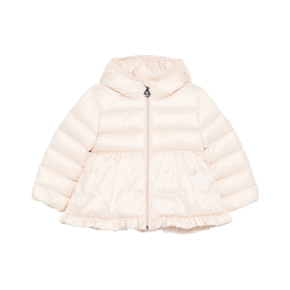 Moncler Rosa Utställd Dunjacka för Barn Pink, Flicka