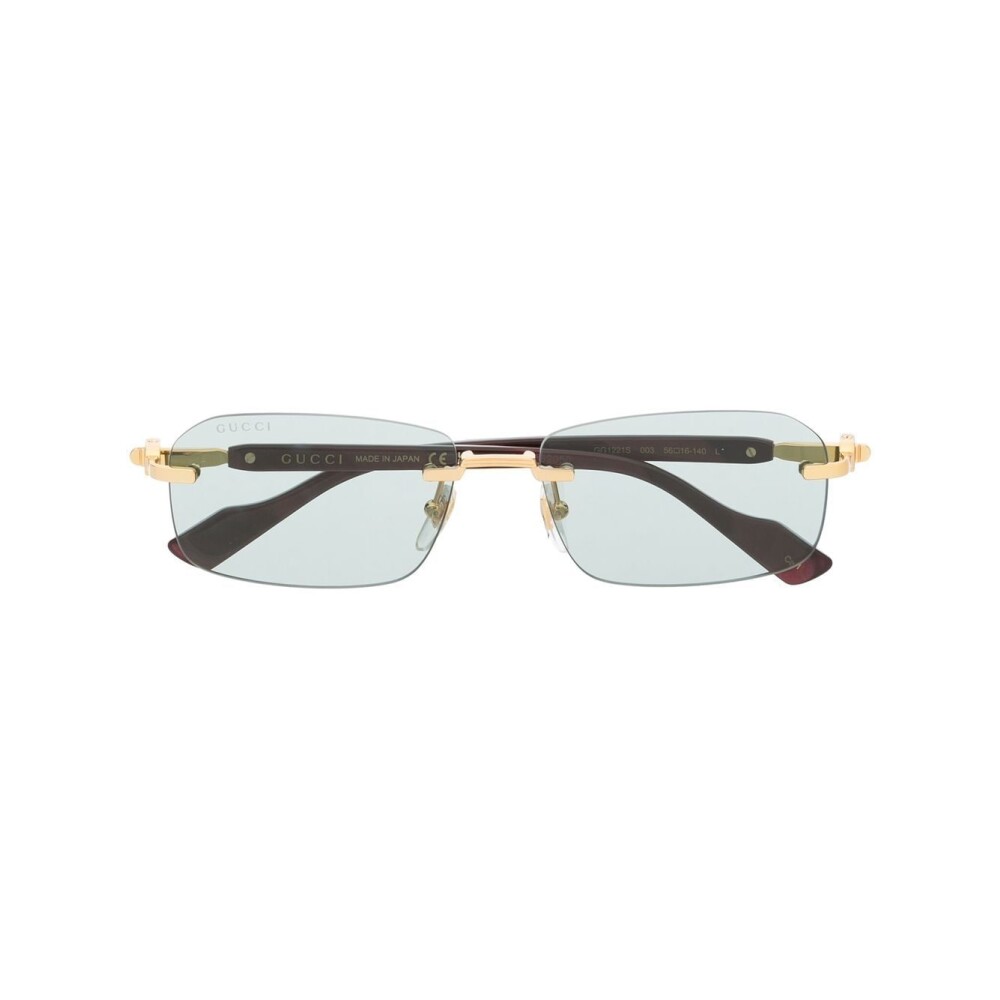 cartier eyewear aviator frame sunglasses item