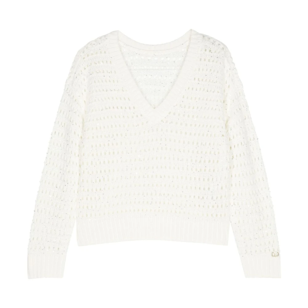 Twinset Wit Sweater Set White Dames