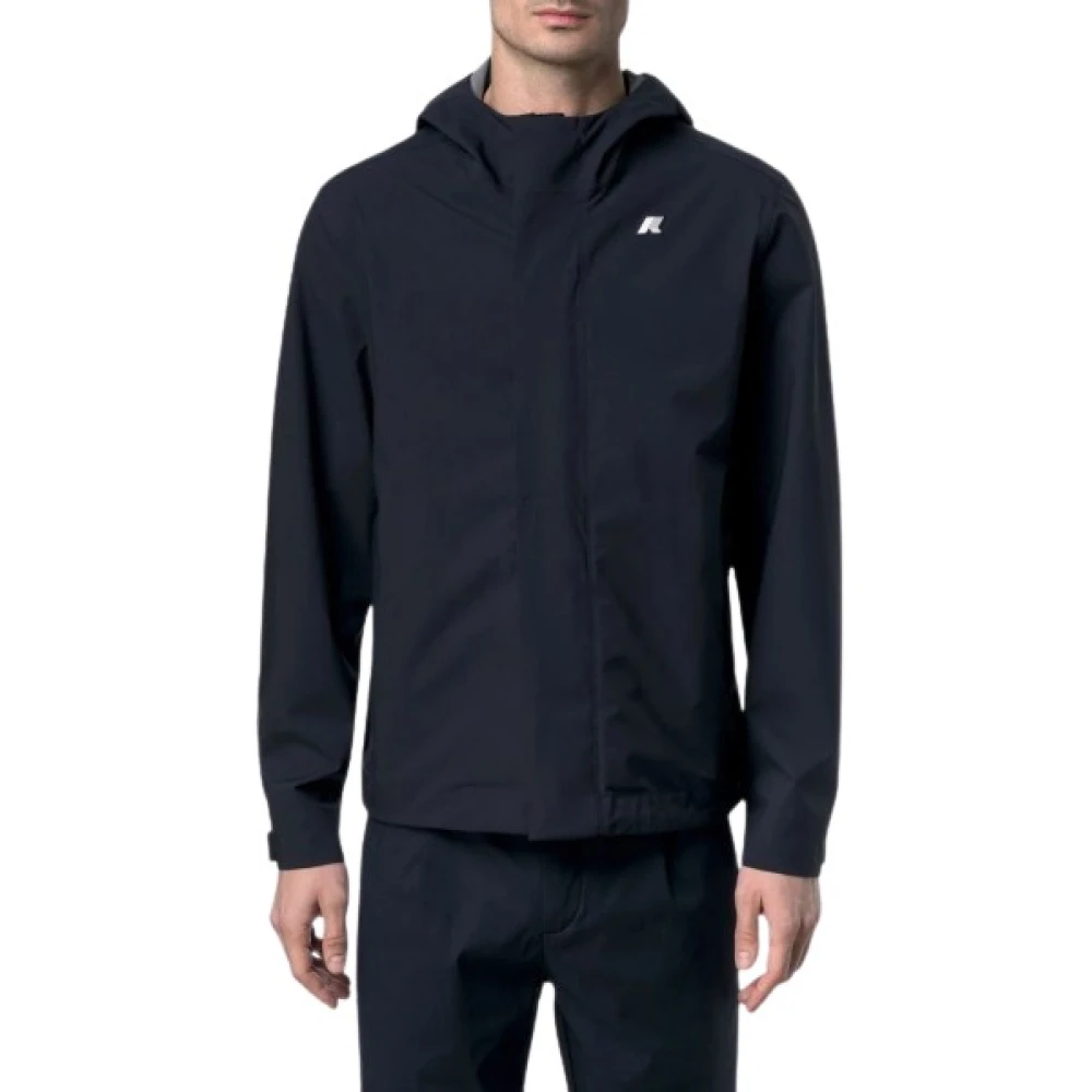 K-Way Uomo Blu Jacko Stretch 2L - Corto Giacche - Corto Giacche - L - Immagine 3