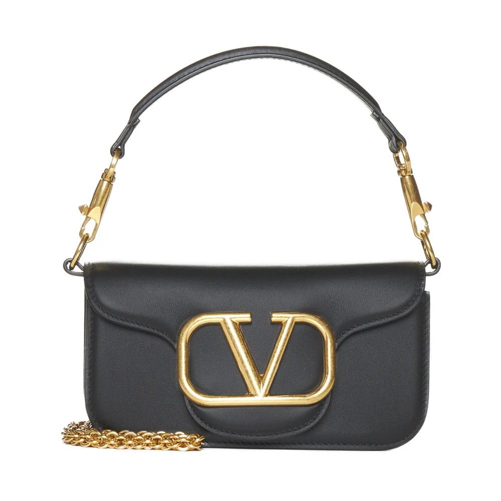 Valentino Garavani Women's Black Locò Small Shoulder Bag