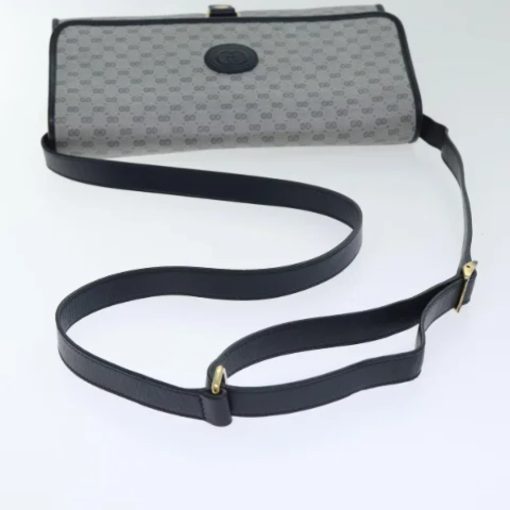 Gucci Vintage Pre-owned Canvas gucci-bags Blue Dames