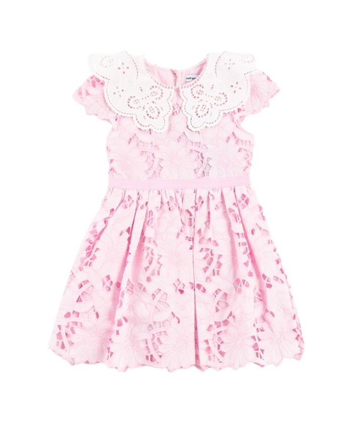 robe-en-coton-brode-avec-col-contrastant