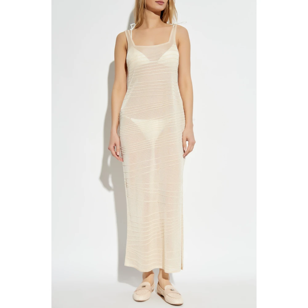 Cult Gaia Jurk Mai Beige Dames
