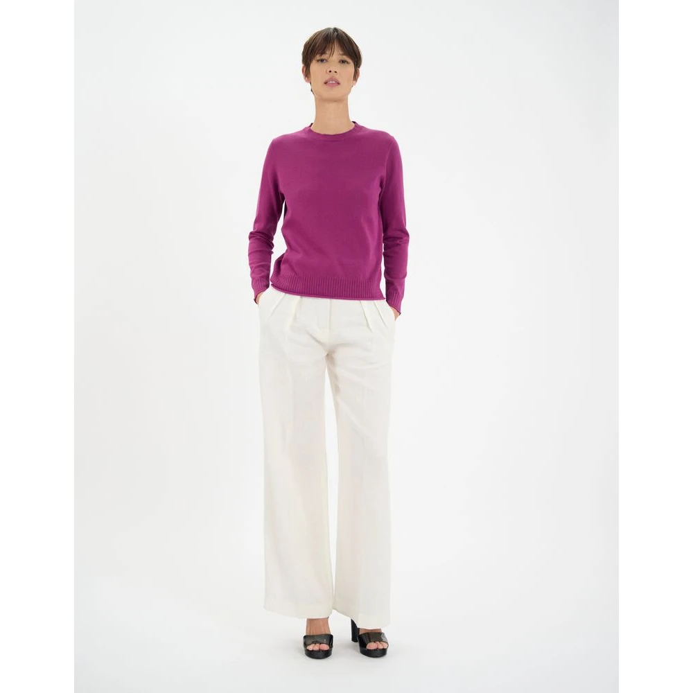 Ines De La Fressange Paris Morcant Sweater Purple Dames
