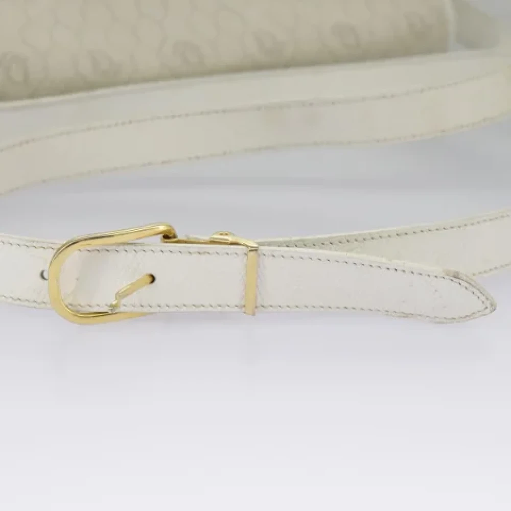Dior Vintage Pre-owned Canvas dior-bags Beige Dames