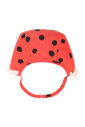 chapeaux-nouveau-nes-en-coton-rouge-a-pois