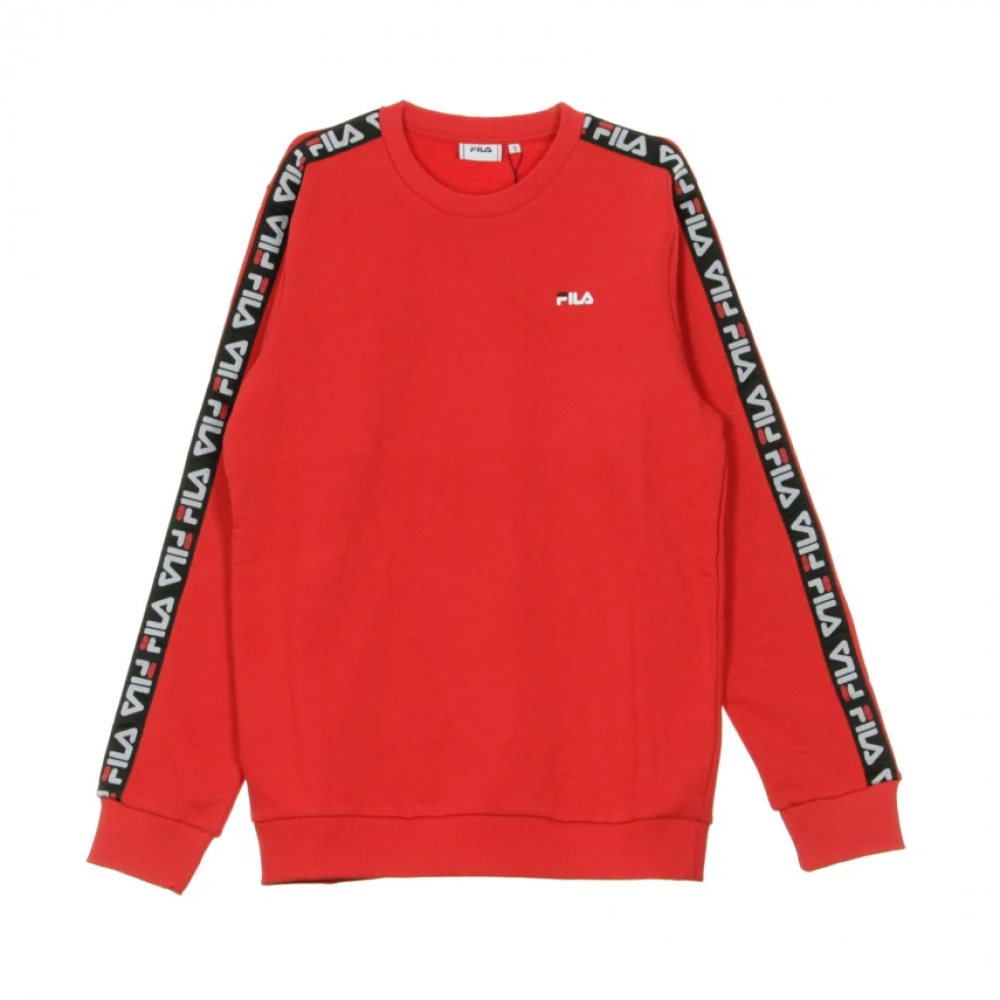 Fila Men's Red Crewneck Sweatshirt - Sweatshirts - Xl - Sweatshirts & Hoodies