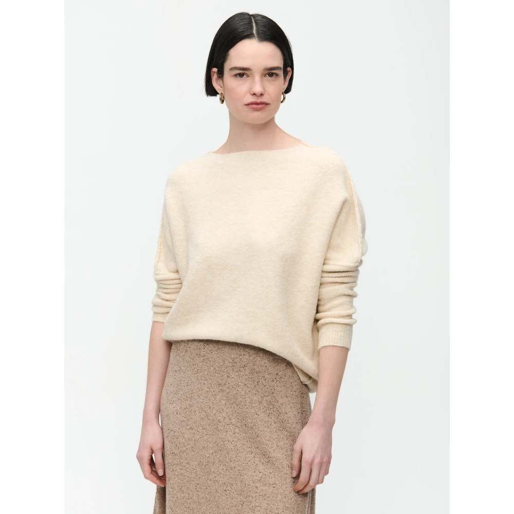 Jane Lushka Jannys Pullover Beige Dames