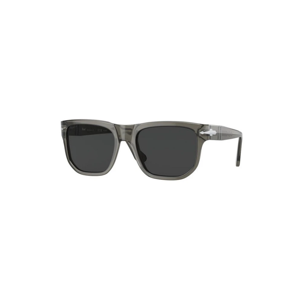 Persol , Opal Smoke Polarized Sunglasses Dark Grey Polarized lenses, PO3306S 110348, Mojo Glasses - Image 5