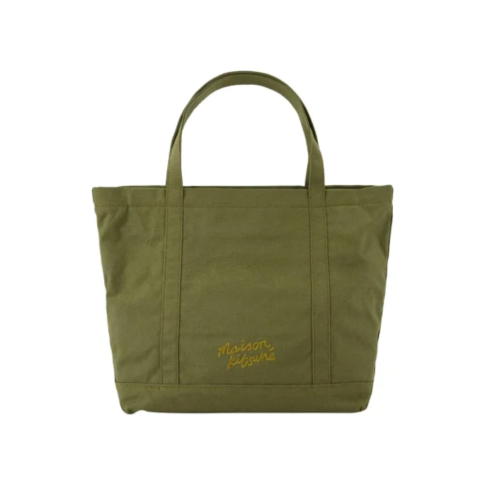 Maison Margiela Pre-owned Cotton totes Green Dames