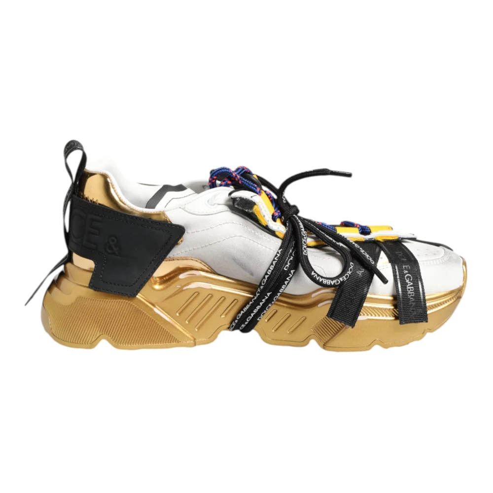 Dolce & Gabbana Men's Multicolor Daymaster Low Top Sneakers