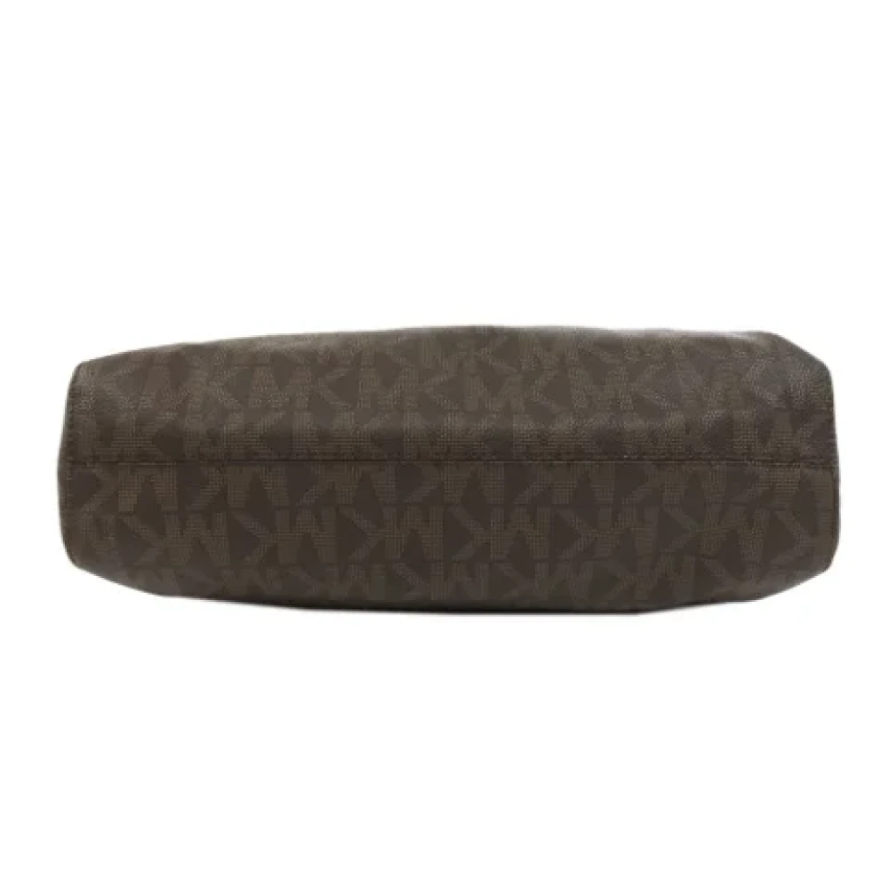 Michael Kors Pre-owned Plastic shoulder-bags Brown Dames