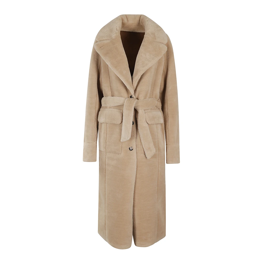 Urbancode Stijlvolle Jas voor Vrouwen Brown Dames