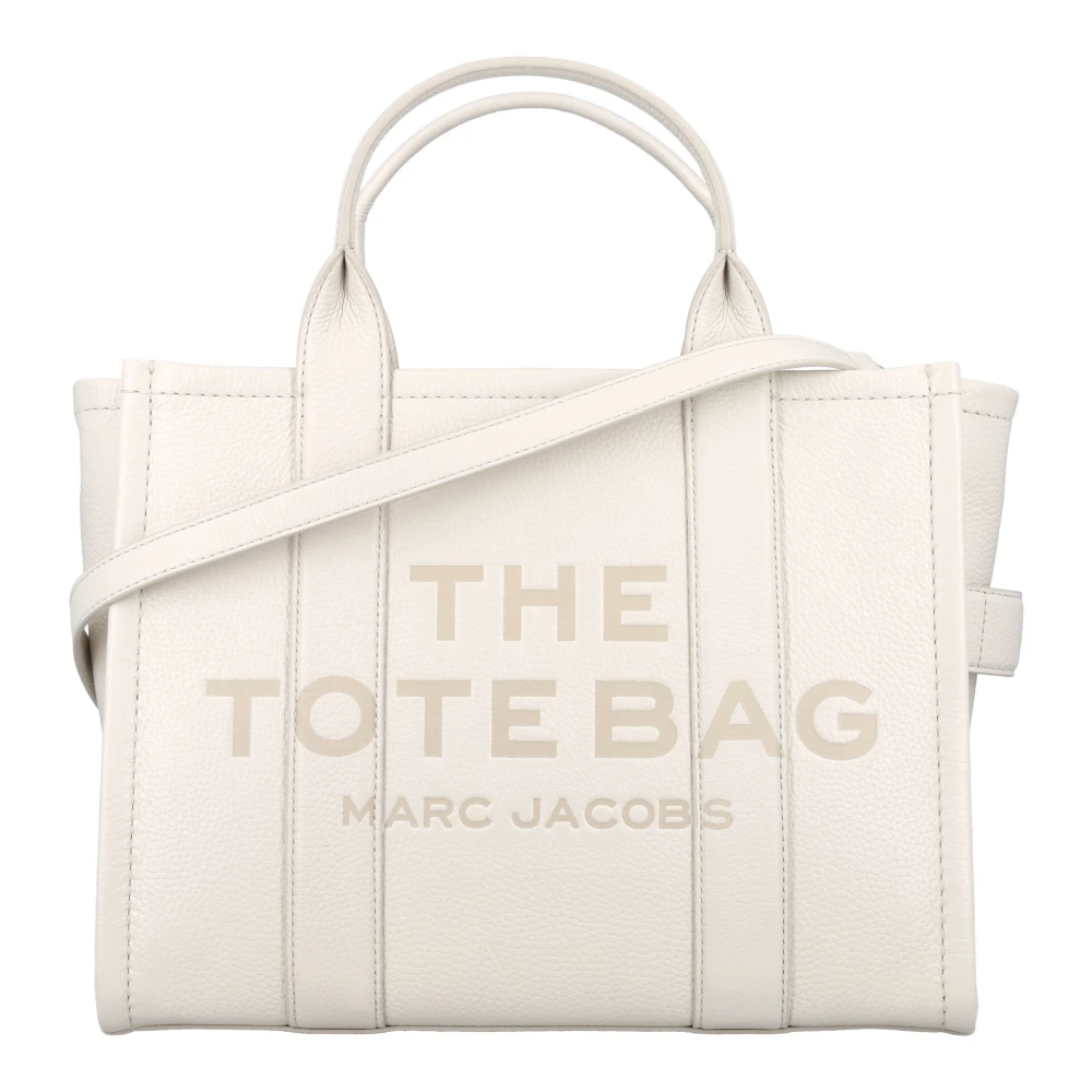 Marc Jacobs Women's Beige The Leather Tote Bag Medium