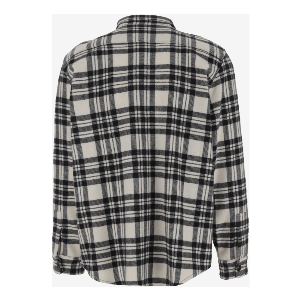 Woolrich Kasjmier Ruitpatroon Overhemd Multicolor Heren