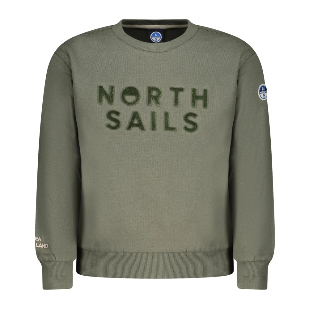 North Sails Unisex Green Zip-Up Sweatshirt
