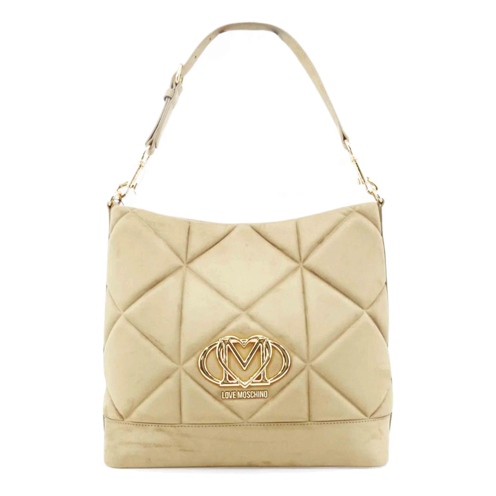 Love Moschino Donna Beige Borse, Taglia Unica, New,